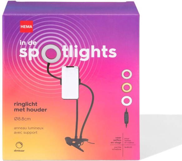 HEMA Ringlicht Met Houder Ø8.8cm