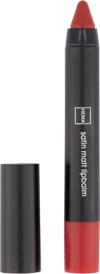 HEMA Satin Matt Lipbalm 17 Rood (rood)