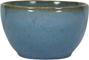 HEMA Schaal 10 Cm Porto Reactief Glazuur Blauw (blauw)