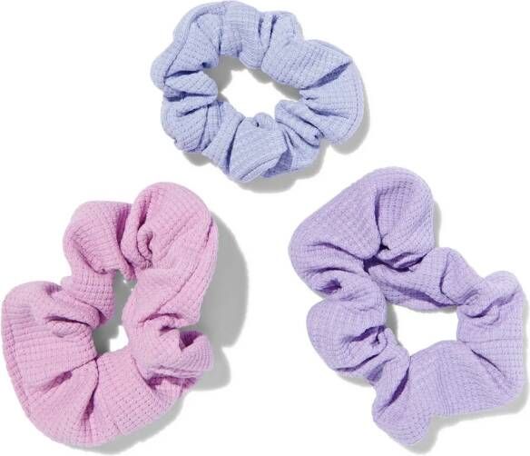 HEMA Scrunchies In 3 Maten Paars 3 Stuks (paars)