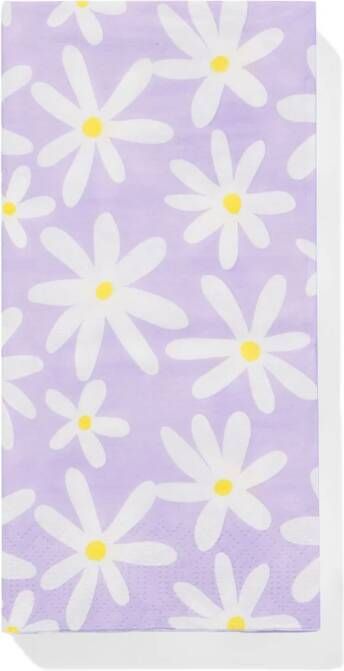 HEMA Servetten Bloem 40x40cm 12 Stuks