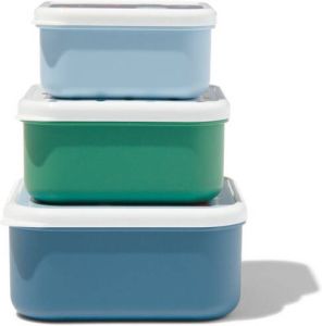 HEMA Snackbox Ruimte 3-delig (multicolor)