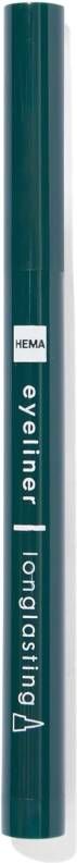 HEMA Soft Eyeliner Waterproof Dark Green (donkergroen)