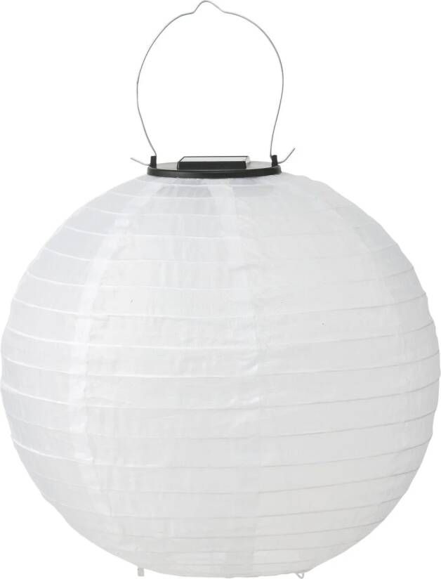 HEMA Solar Tuinlampion Ø28cm Wit