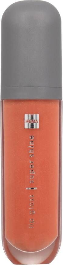 HEMA Superglanzende Lipgloss Peach (transparant)