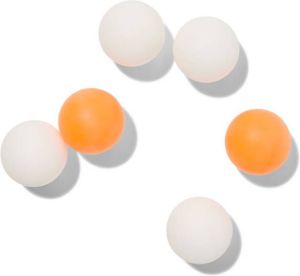HEMA Tafeltennis Ballen 6 Stuks