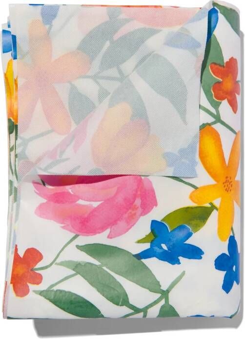 HEMA Tafelzeil 140x240 Polyester Bloemen (multicolor)