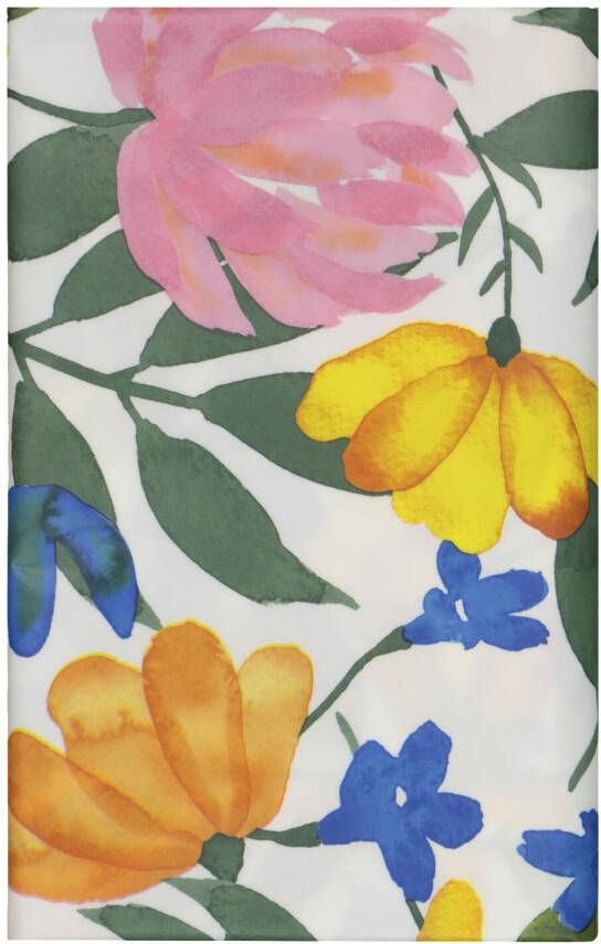 HEMA Tafelzeil 140x240 Polyester Bloemen (multicolor)