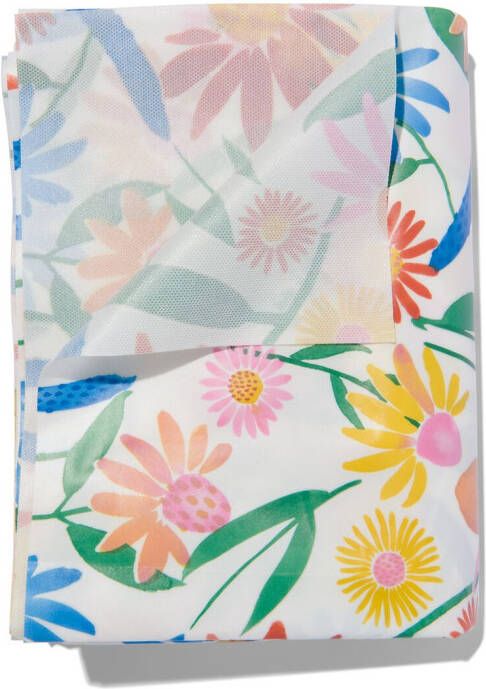 HEMA Tafelzeil 140x240 Polyester Wilde Bloemen (multicolor)