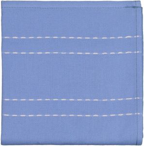 HEMA Theedoek 65 X 65 Katoen Blauw Streep (blauw)