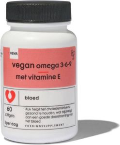 HEMA Vegan Omega 3-6-9 Met Vitamine E 60 Stuks