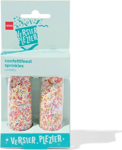 HEMA Versierplezier Strooiselmix Musket En Sprinkles 2 Stuks