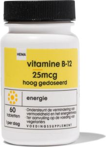 HEMA Vitamine B-12 25mcg 60 Stuks