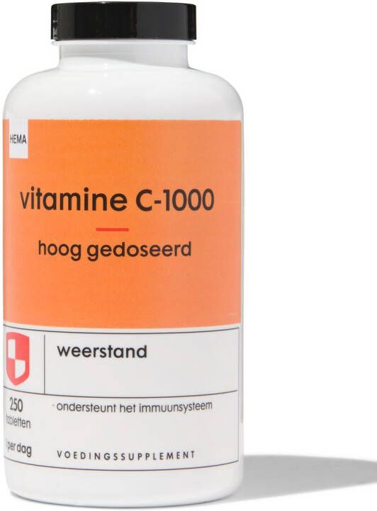 HEMA Vitamine C-1000 Hoog Gedoseerd 250 Stuks
