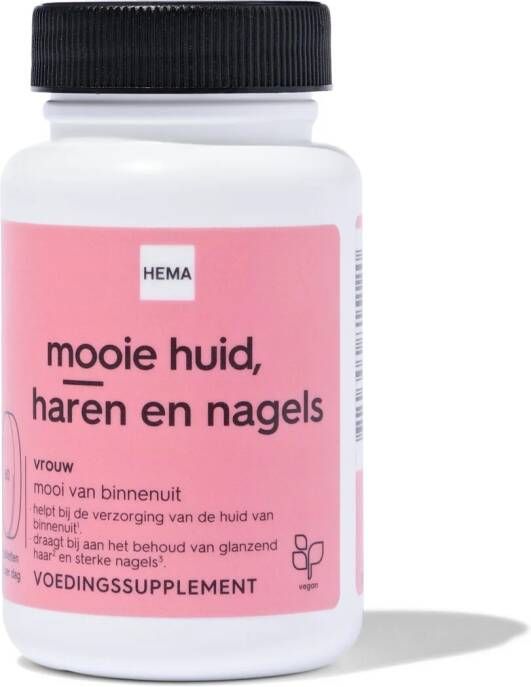 HEMA Vitamine Mooie Huid Haren En Nagels 60 Stuks