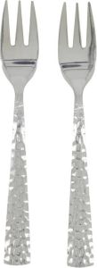 HEMA Vorkjes Rvs Copenhagen 2 Stuks (zilver)
