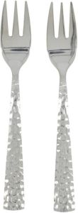 HEMA Vorkjes Rvs Copenhagen 2 Stuks (zilver)