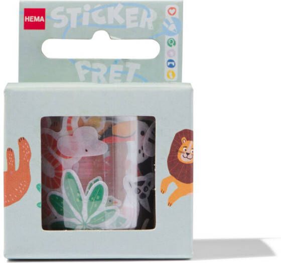 HEMA Washi Tape Stickers Dieren