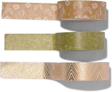 HEMA Washi Tapes 3 Stuks