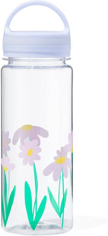 HEMA Waterfles 500ml Bloemen