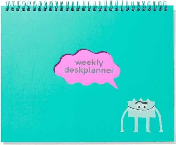 HEMA Weekplanner A4 Monsters