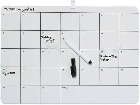 HEMA Whiteboard 28x39 Maandplanner