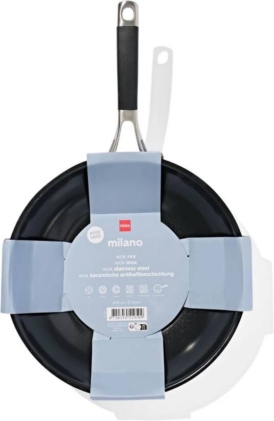 HEMA Wok Ø28cm Milano PFAS Vrij