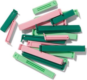 HEMA Zakafsluiters 18 Stuks (multicolor)