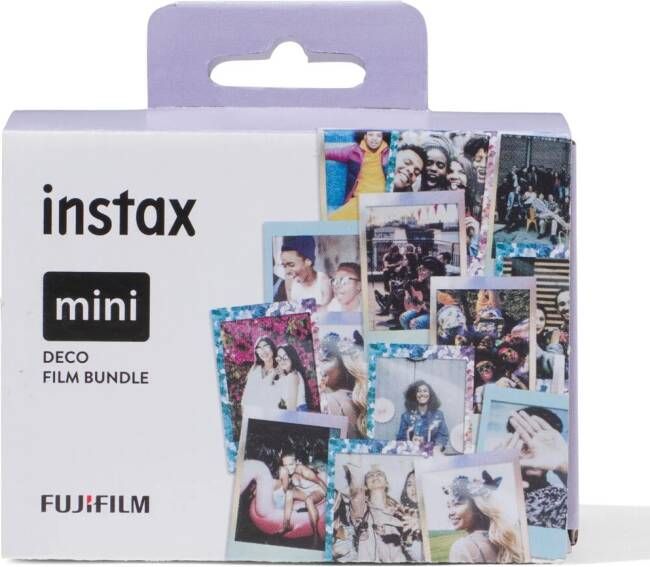 INSTAX Mini Fotopapier Deco Bundel (3x10 pk)