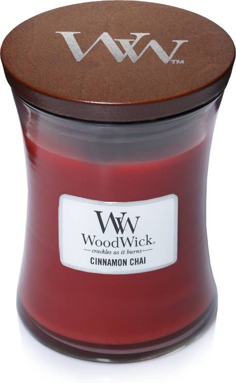 Woodwick Cinnamon Chai medium kaars