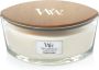 Woodwick Heartwick Flame Ellipse Geurkaars Island Coconut - Thumbnail 2