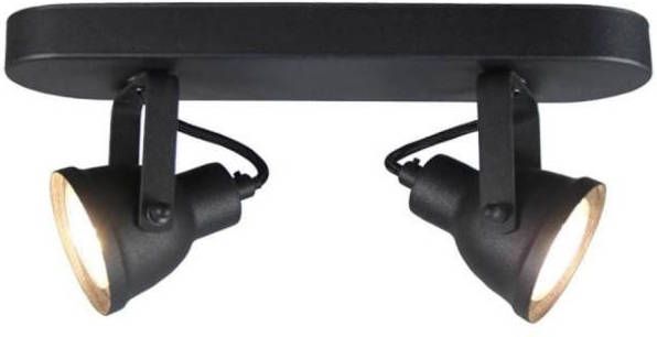 Intens Wonen Label51 led spot max 2-lichts burned steel grijs - Foto 3