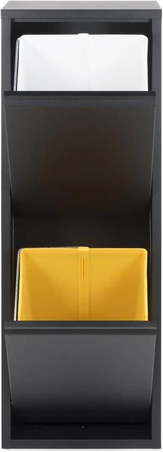 Spinder Design Gigi 2 Afvalscheider 34x25x92 cm Zwart - Foto 5