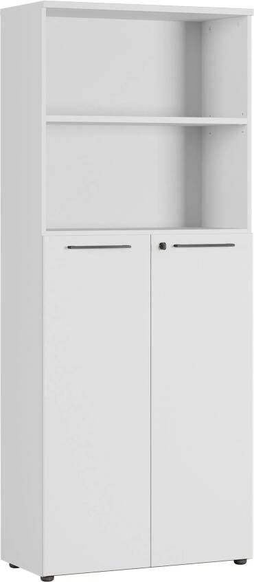 Halfopen kantoorkast Ergonoma Lichtgrijs