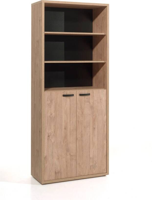 Hoge halfopen kantoorkast Edison