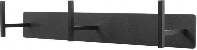 Spinder Design Chapman 3 Kapstok met 3 Haken 54x8, 5x8, 5 cm Zwart online kopen