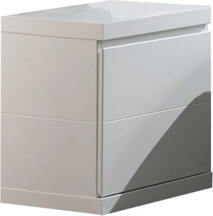 Vipack 1-persoonsledikant Ligoppervlak 90x200 cm inclusief lattenrol uitvoering wit gelakt - Foto 13