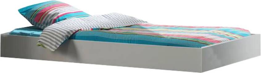 Vipack 1-persoonsledikant Ligoppervlak 90x200 cm inclusief lattenrol uitvoering wit gelakt - Foto 20