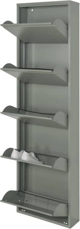 Spinder Design Billy 5 Schoenenkast Lichtgroen