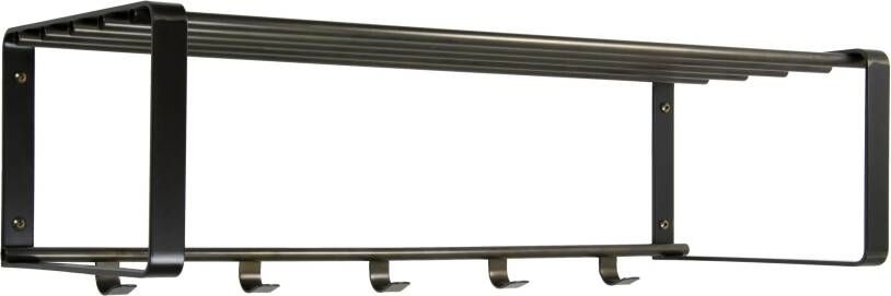 Spinder Design Rex 2 Wandkapstok met 5 haken 70x29x19 cm Wit - Foto 6