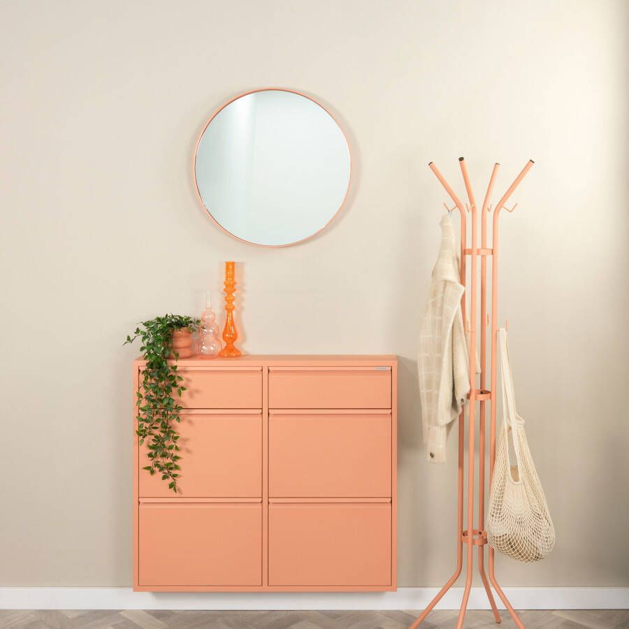 Schoenenkast Oscar-6 Terracotta