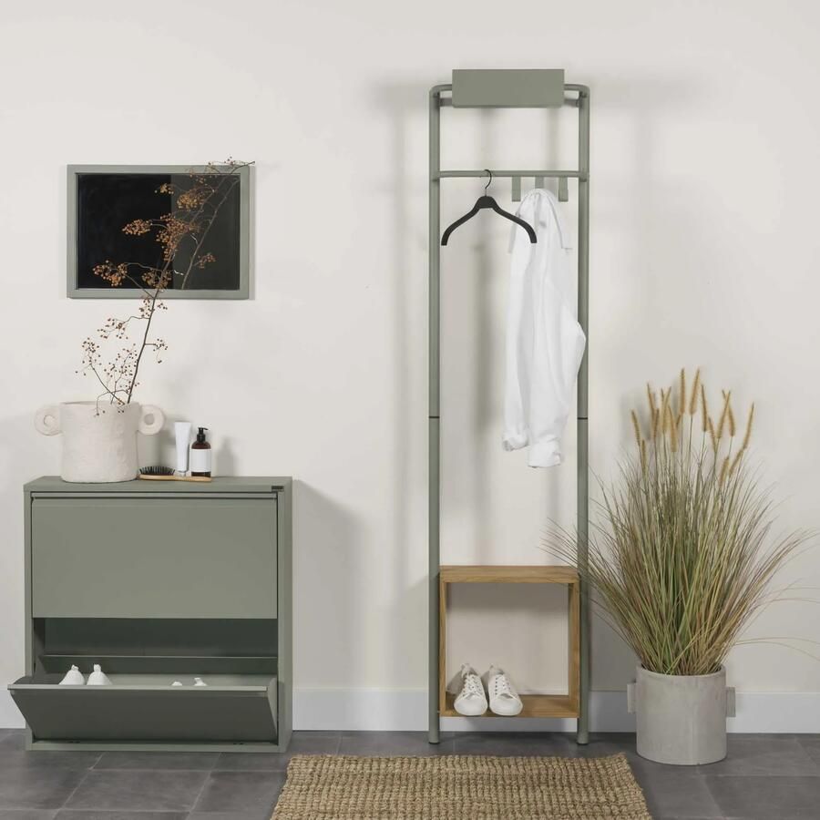 Spinder Design Raww Kapstok met Verlichting 29x46 5x190 cm Groen - Foto 6