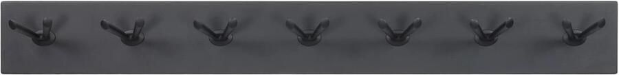 Spinder Design Pull 7 Wandkapstok met 14 haken 104 5x10x12 5 cm Zwart - Foto 6
