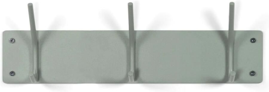 Spinder Design Fusion Wandkapstok met 3 haken 40x6x11 5 cm Groen - Foto 5