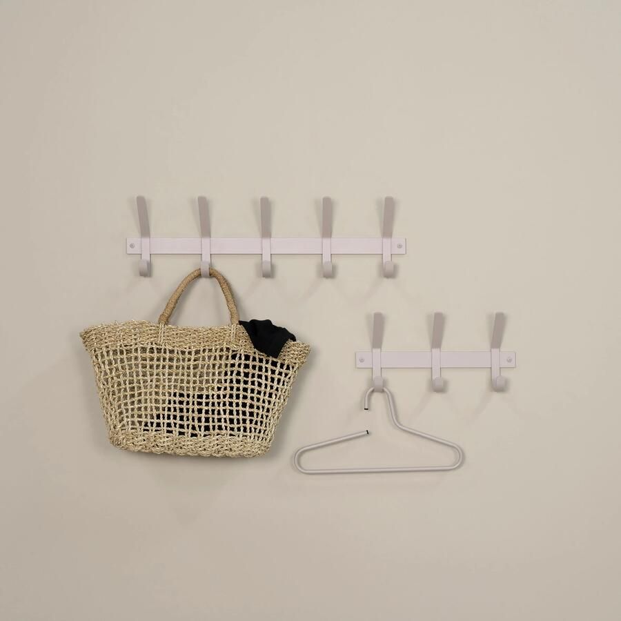 Spinder Design DEXTER 5 Wandkapstok Silky Taupe