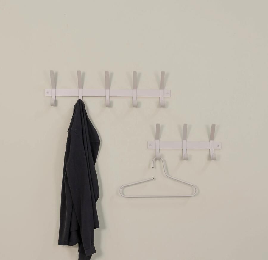 Spinder Design DEXTER 5 Wandkapstok Silky Taupe - Foto 3