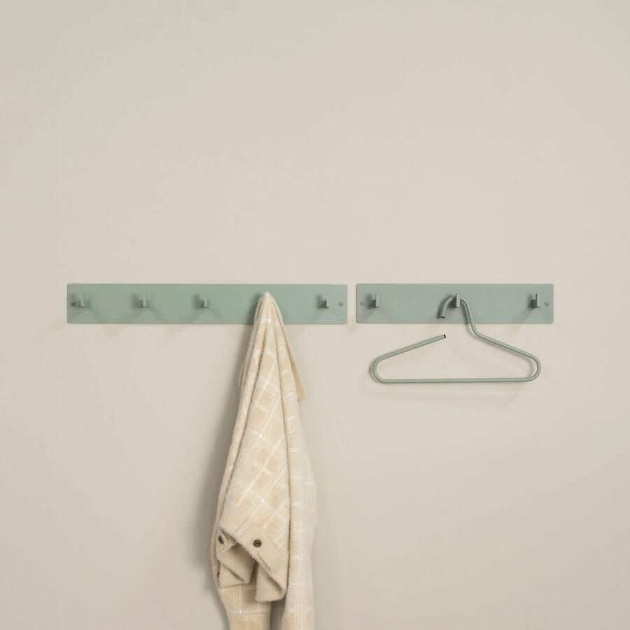 Spinder Design LEATHERMAN 3 Wandkapstok Dusty Green