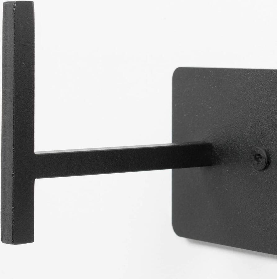 Spinder Design Chapman 3 Kapstok met 3 Haken 54x8 5x8 5 cm Zwart - Foto 7