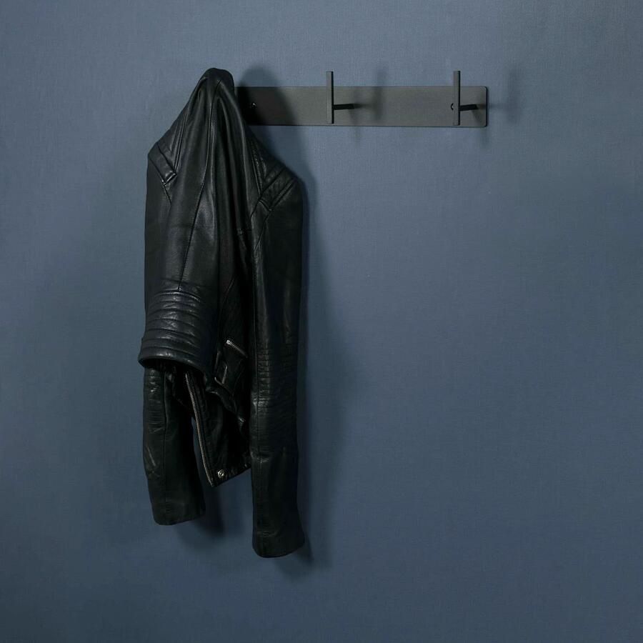 Spinder Design Chapman 3 Kapstok met 3 Haken 54x8 5x8 5 cm Zwart - Foto 2