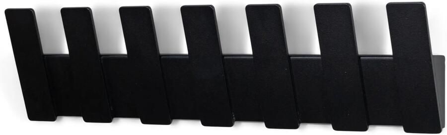 Spinder Design ANGLE 7 Wandkapstok Zwart - Foto 4